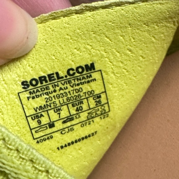 Sorel Roaming Easy Slide Sandals Slip On Bolt/Gum Size 9 NEW - Picture 6 of 6